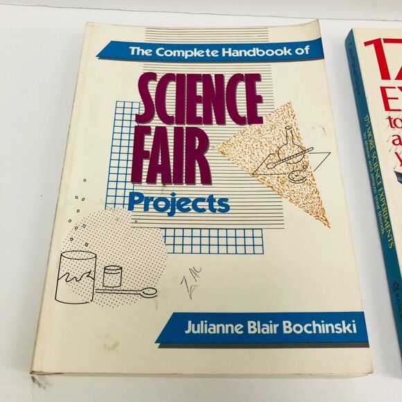 Two Science Experiment Fair Books Homeschool Educational - Picture 2 of 5